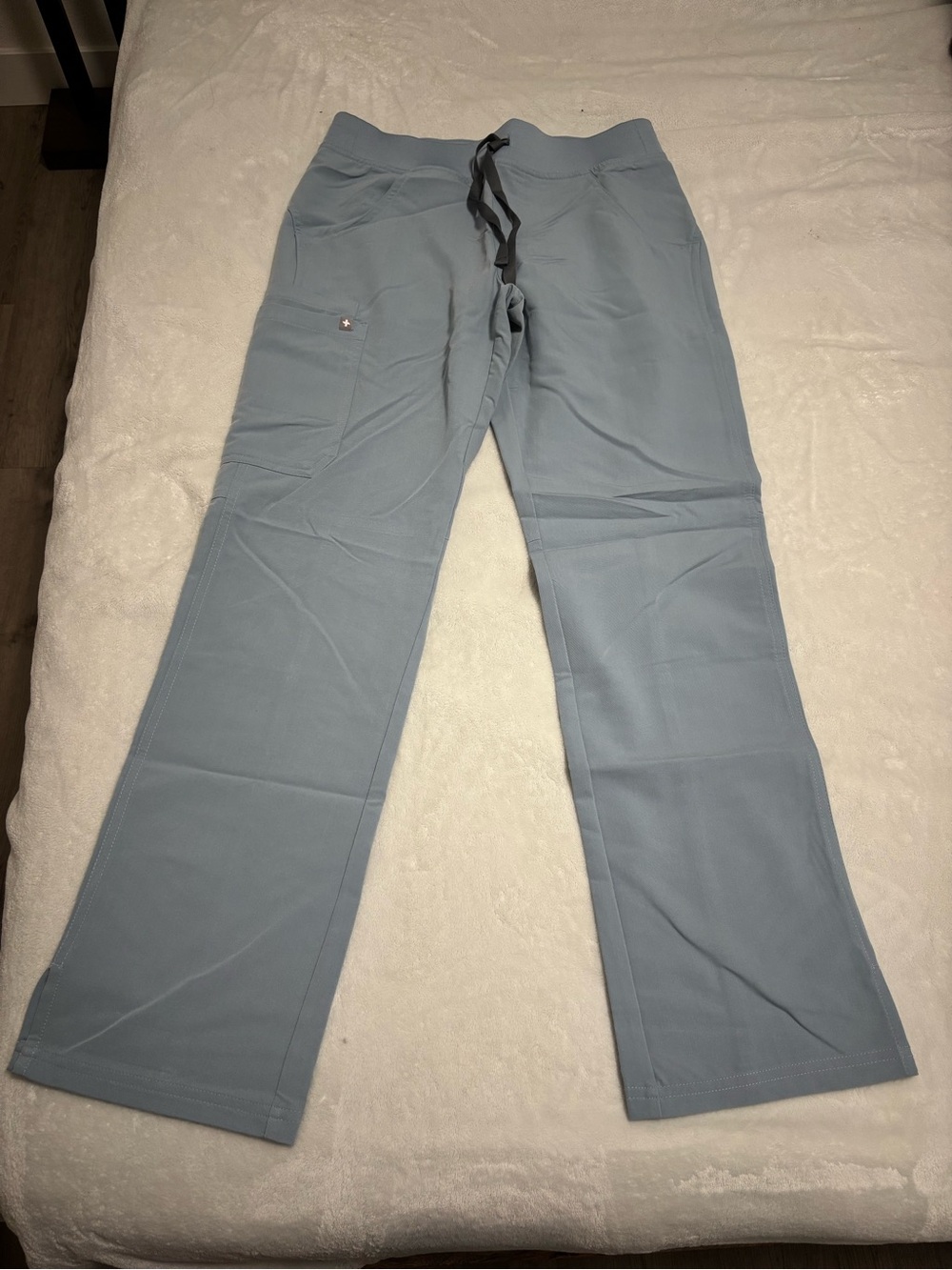 Figs Dusty Blue Cade Scrubs